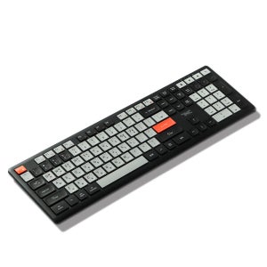 7NC 노키키 블루투스 무선 저소음 키보드 LED 펜타그래프 사무용 풀배열 SVK707