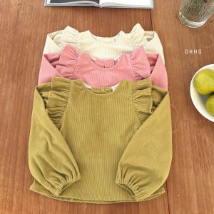 오호 26봄 소프트골덴블라우스 S-2XL 여아옷