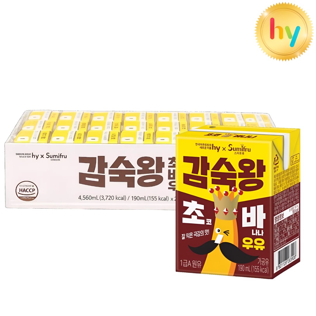 hy 감숙왕 초코바나나우유