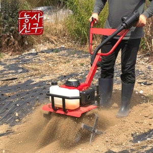 농사친구 미니관리기 소형 텃밭 관리지 트랙터 경운기 로타리 밭가는 기계 배토기