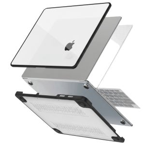 맥북 에어 13 M4 M3 M2 케이스 올인원 세트 라인 매트 에어 13 (M4/3/2), 블랙