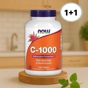 나우푸드 C1000 로즈힙 250정, 2개