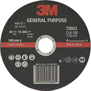 절단석 3M 연마 보급형 4 (100mm 1T 16mm) 25장