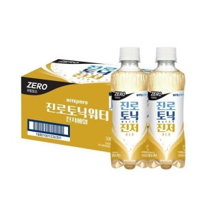 하이트진로 토닉워터 진저에일 제로 300ml PET 12입 위스키 소토닉 보드카 에이드 트레비