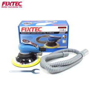 픽스텍 에어 랜덤 오비탈 샌더 150mm 공압 샌딩기 자동차 판금 연마기 샌딩 페이퍼 그릿