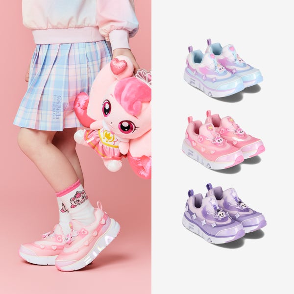 휠라키즈 프린세스 티니핑 휠라꾸미 라이트 3colors_FK261CD01X042