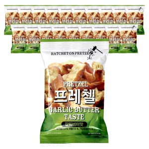 프레첼 갈릭버터, 85g, 20개