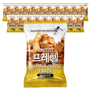 프레첼 체다치즈, 85g, 20개