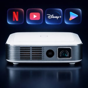 제우스 빔프로젝터 4K 가정용 캠핑용 ZEUS SKY