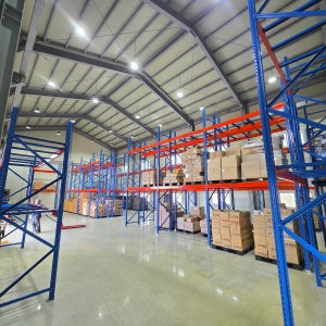 파렛트랙 타이빔형 물류창고 창고 공장 물류랙 2톤 2790x1000x2000 1단