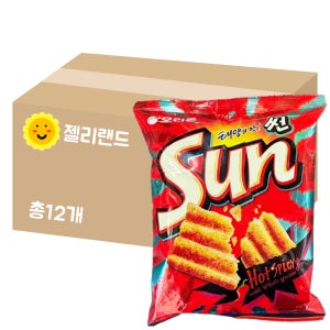 오리온 썬칩 핫스파이시 135g X 12개 (1BOX)