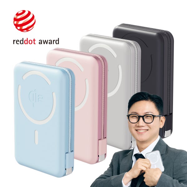 보바 Qi2.2 35W 반고체셀 CCC인증 맥세이프 보조배터리 VA-117