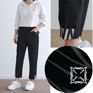 [국산] 슬림팬츠 조거 여성바지 편한허리 밴딩 봄여름 스판 오래입는 바지