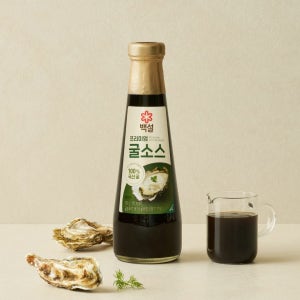 [100% 국산 굴] 백설 프리미엄 굴소스 350g, 2개