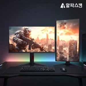 알파스캔 AOC 25G4K 420Hz IPS AI HDR 400 멀티스탠드 무결점 모니터