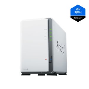 시놀로지 DS223j 2베이 NAS 12TB HAT3300 전용 하드 6테라x2