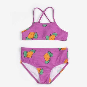 보보쇼즈 26ss 키즈 Tangerine 전체 무늬 비키니 B126AC126