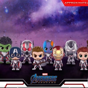 핫토이 COSB552 코스베이비 XS 어벤져스 앤드게임 어벤져스 보블헤드 세트 피규어