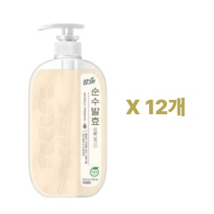 기름기제거 참그린 주방세제 순수발효 곡물750g 12개