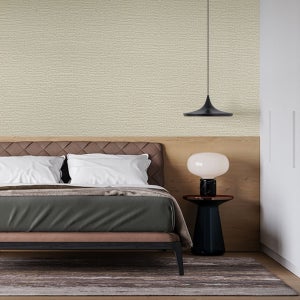 NG 실크벽지 50cmX10m 타탄 베이지/인테리어 도배지