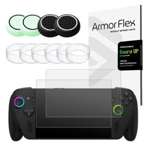 ROG XBOX Ally X 호환 UMPC 가드업 액정필름+스틱캡+갈림방지링 3종 보호 키트