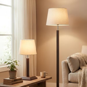 Rave 레이브 단스탠드+장스탠드 SET (2colors) 원목 우드 무드등 램프 조명