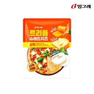 빙그레 트리플 슈레드 치즈 220g, 1개