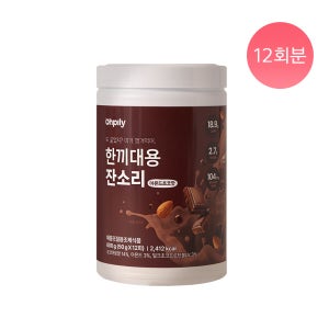 오필리 한끼대용 잔소리 단백질 쉐이크 보틀(대용량) 아몬드초코맛, 600g, 1개