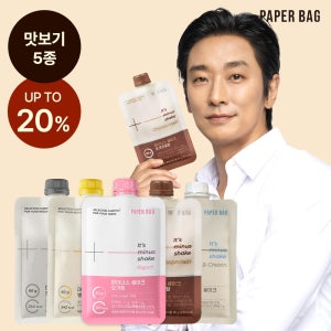 [5종 맛보기팩] 마이너스 쉐이크 (5개입) 다이어트 식사대용 파우치