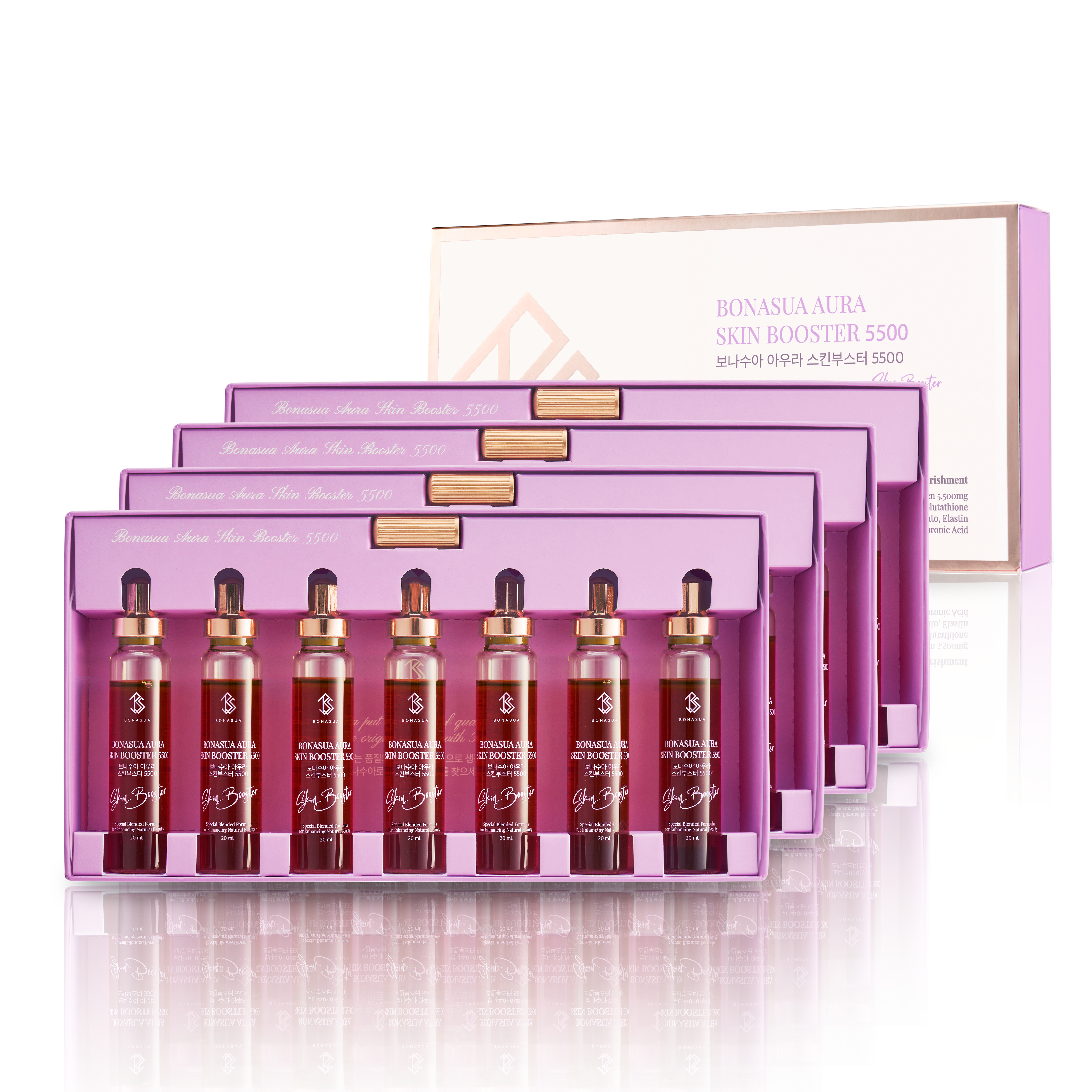 저분자 액상 콜라겐 스킨부스터 5500mg 글루타치온 보나수아 28개입, 1개