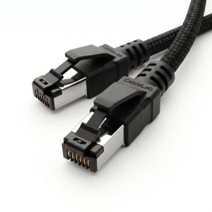 케이블연구소 CAT8 SFTP 게이밍 초고속 랜선 기가 인터넷 케이블 1m, 1개