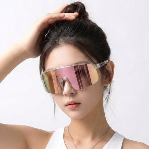 라코 토모 러닝 자전거 스포츠 고글 변색 미러렌즈 선글라스