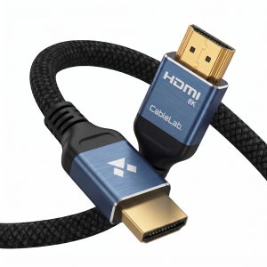 케이블연구소 8K UHD HDMI 2.1 모니터 케이블 TV 연결선 1.2m, 1개