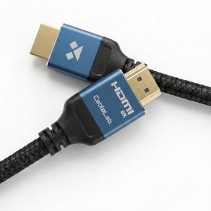 케이블연구소 8K UHD HDMI 2.1 모니터 케이블 TV 연결선 3m, 1개