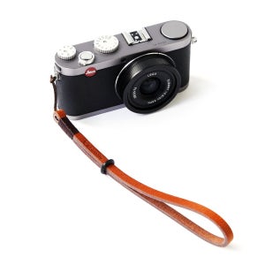 가죽 손목 스트랩 휴대폰 및 카메라용 Ricoh GR 및 Sony RX100 미러리스 카메라와 호환 가능 캠4122 브라운