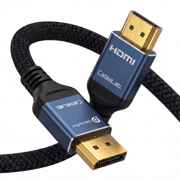 케이블연구소 4K UHD DP to HDMI 1.4 변환 케이블 모니터선