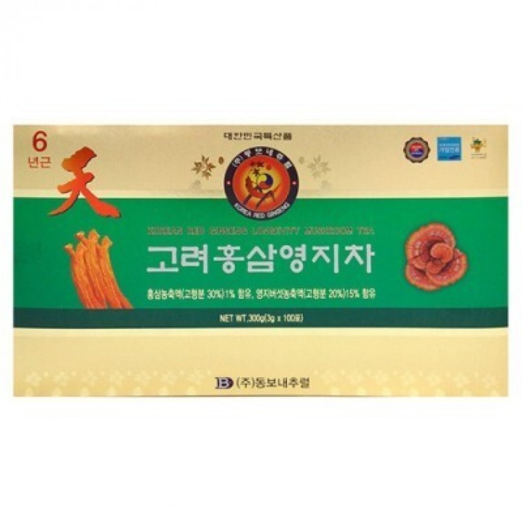 <b>동보</b>내츄럴 고려홍삼영지차 3g x 100포