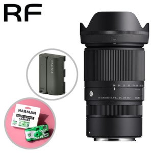 시그마 16-300 OS 크롭 캐논 RF (틸타LP-E6배터리 + 서울퀵 무 료)