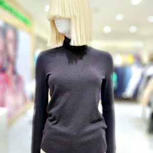 베네통 디아 골지 티셔츠 BATSA7461