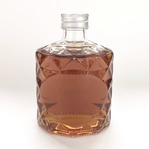 350ml 크리스탈 유리병 5개 위스키바이알 클래식 술병 담금주병