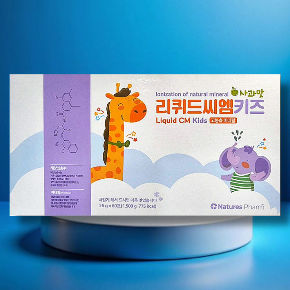 <b>네이처스팜</b> 리퀴드씨엠키즈 효능 효과 60포, 1개