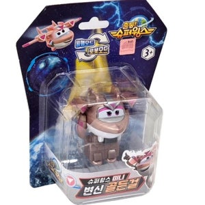 슈퍼윙스 시즌8 일렉트릭 미니 골든걸 변신 로봇 로보트 장난감 어린이 선물