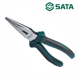 사타 SATA 롱 노우즈 플라이어 70102A 롱로우즈 마루뺀찌
