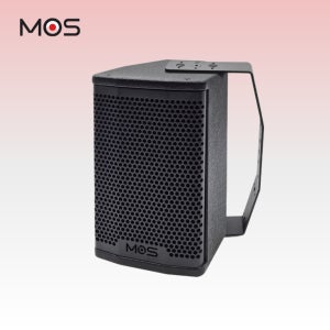 모스 MOS MS-206 패시브스피커 6인치 100W 동축 강당 회의실 브라켓포함 블랙