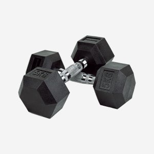 짐맨 PEV 육각 덤벨 냄새없는 아령 5kg