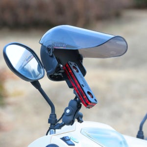 CHEKIS 체키스 오토바이 휴대폰 거치대 헬멧형 썬바이저 단품 자석 슬림거치대 호환