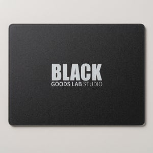 굿즈랩스튜디오 유리패드 강화유리 마우스패드 게이밍 코어 350 BLACK