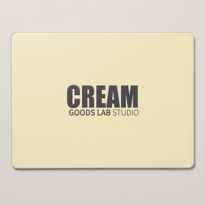 굿즈랩스튜디오 유리패드 강화유리 마우스패드 게이밍 코어 350 CREAM