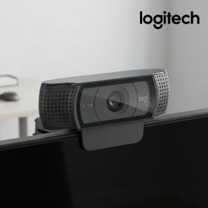 (국내정품) 로지텍 C920 HD 프로 웹캠 1080p 고화질 오토포커스 화상회의 재택근무