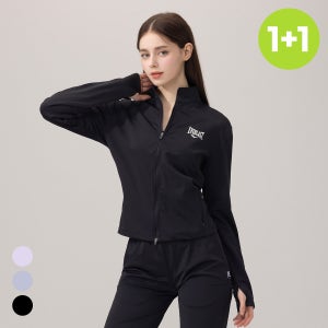 에버라스트 1+1 여성 러닝 자켓 스판 집업 트레이닝